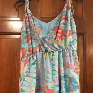 BCBG Max Azria Multi-Color Romper - Small